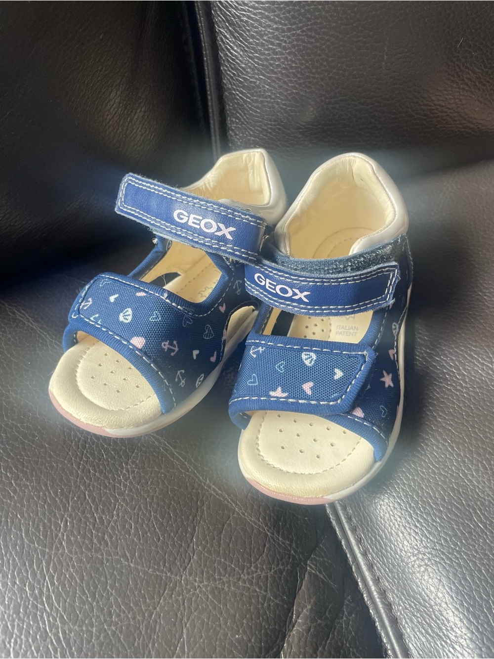 Geox Navy Blue baby  Sandals 6 to 12 months